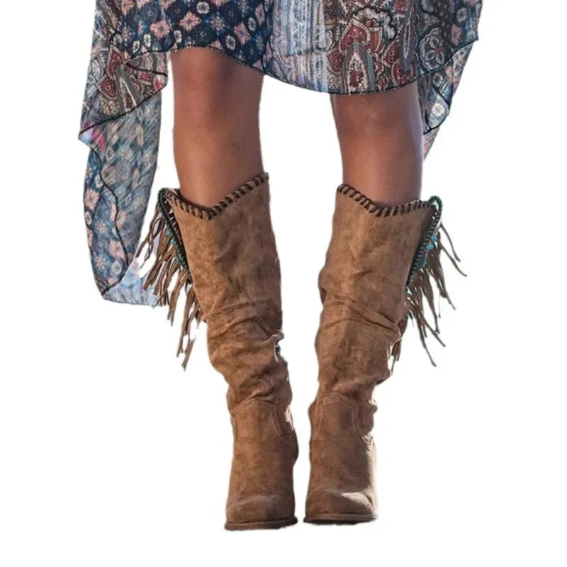 Make a Statement: Retro Western Cowboy Boots